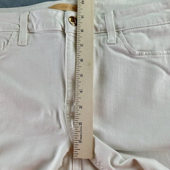 Joe's Jeans Flawless High Rise Skinny‎ Ankle White The Icon Sz 31 New$189 Hennie - Picture 13 of 16
